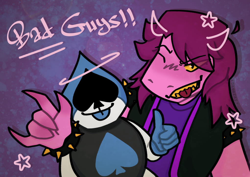 DELTARUNE Fanart - Bad Guys || 2025