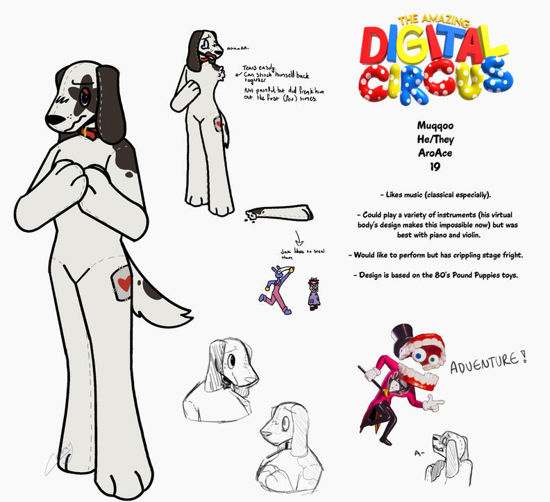 The Amazing Digital Circus OC || Muqqoo